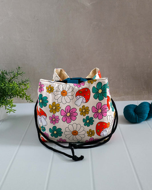 Aska Bag - Sunny Bloom - Rice Bag für stricken