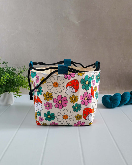 Aska Bag - Sunny Bloom - Rice Bag für stricken