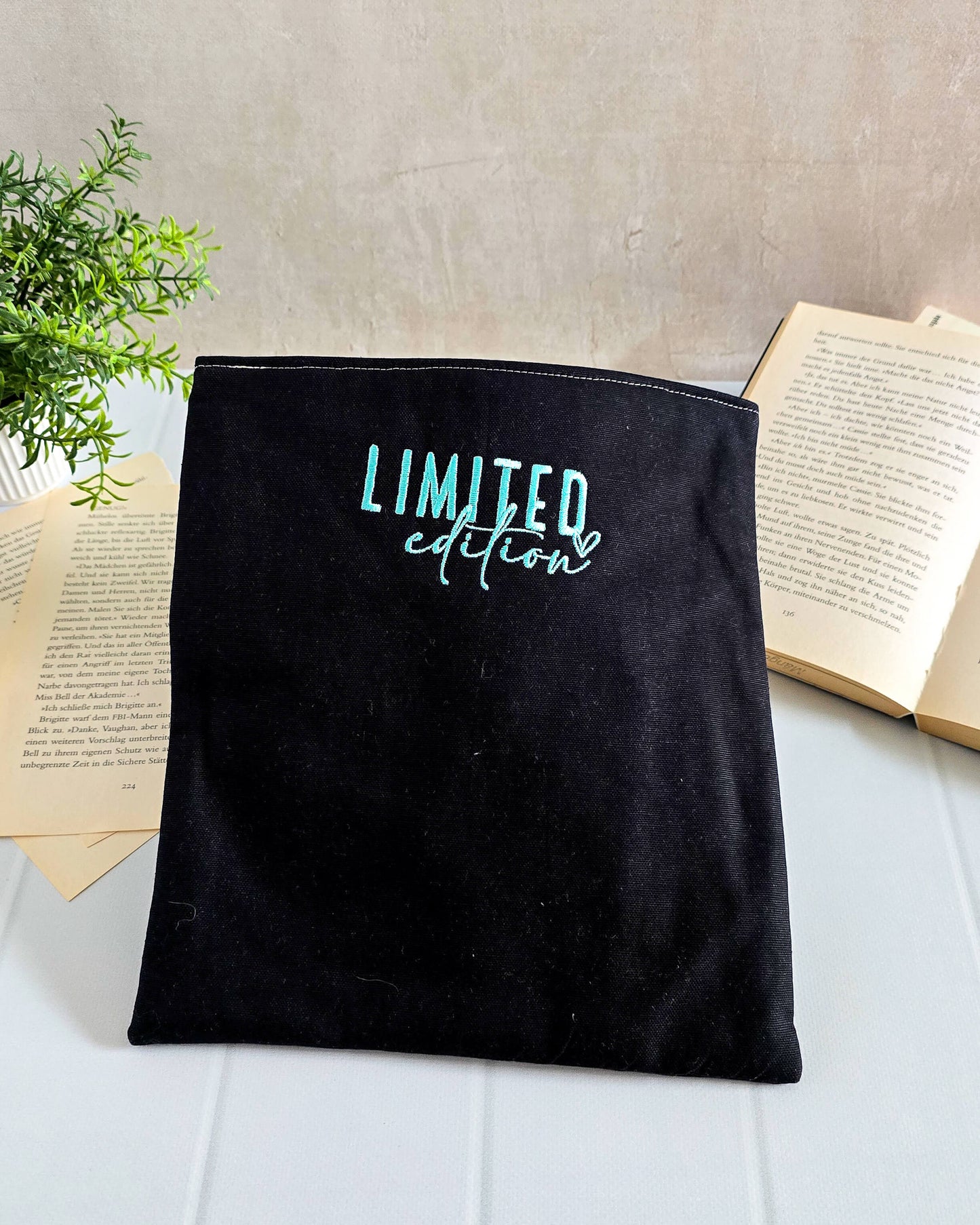 Buchhülle Limited Edition - Aqua