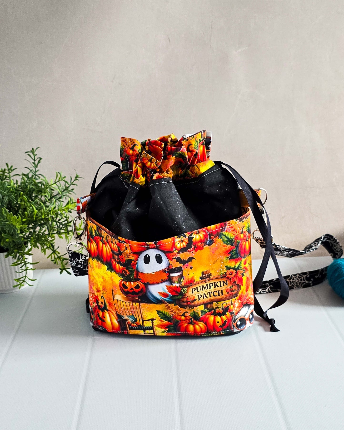 Halloween Projekttaschen – Pumpkin Patch