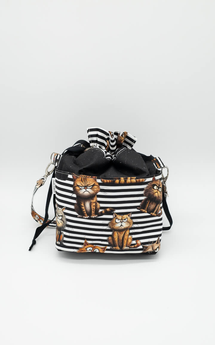 Huldra Bag als stilvolle und funktionale Tasche für Strick- und Häkelprojekte