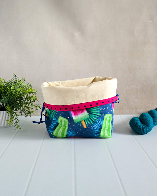 Summertime - Projektbeutel Größe S