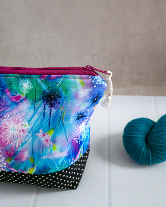 Isvind Bag - Zauberwirbel - Projekttasche für Strickzeug