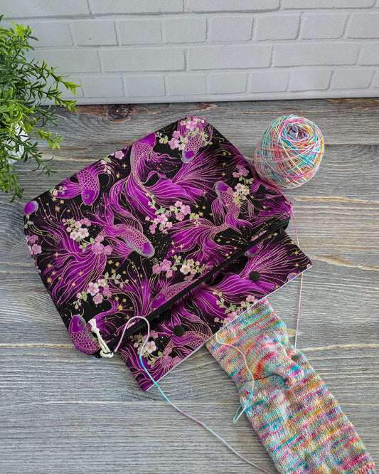 Knit n Keep Projekttasche Koi Night