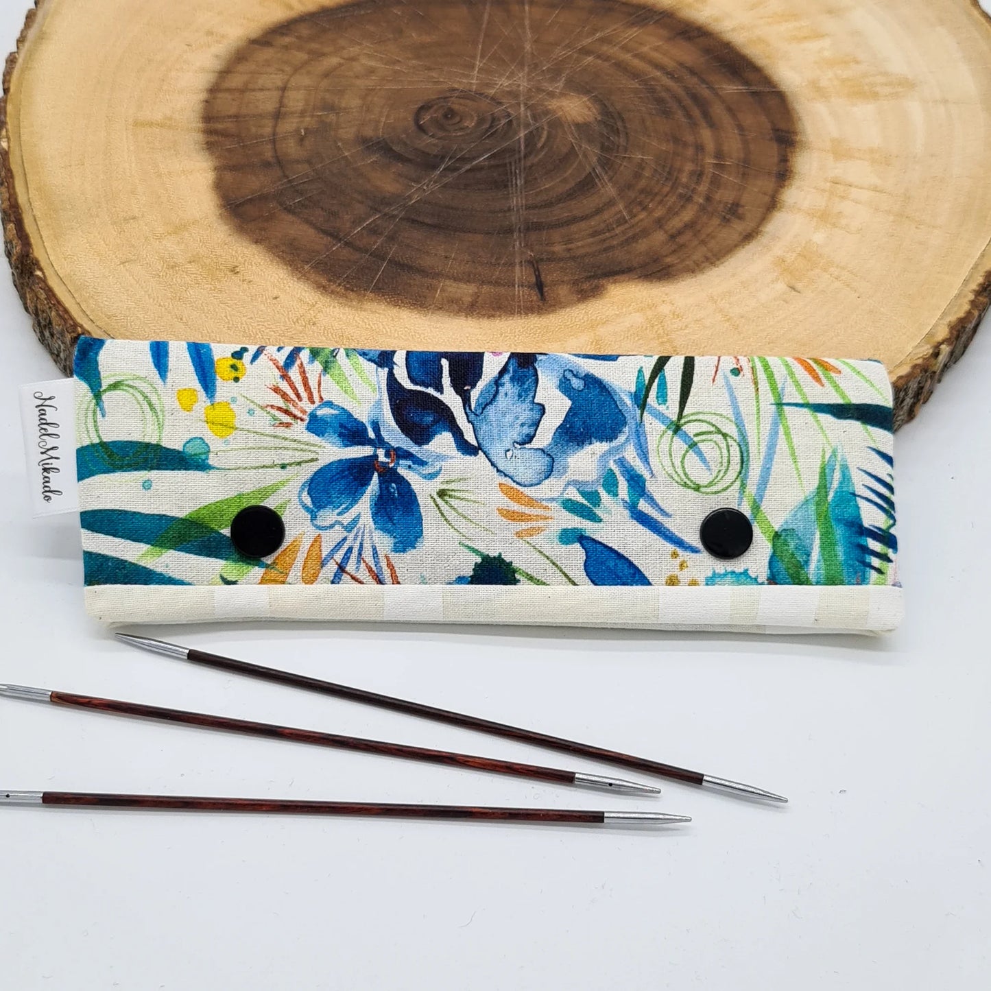 {{ Projekttasche Project bag for knitters Stricktasche Handarbeitstasche Strickprojekttasche knitting project bag}}