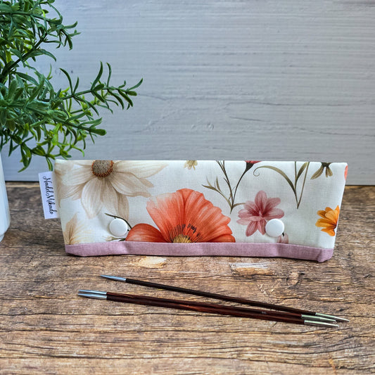 {{ Projekttasche Project bag for knitters Stricktasche Handarbeitstasche Strickprojekttasche knitting project bag}}