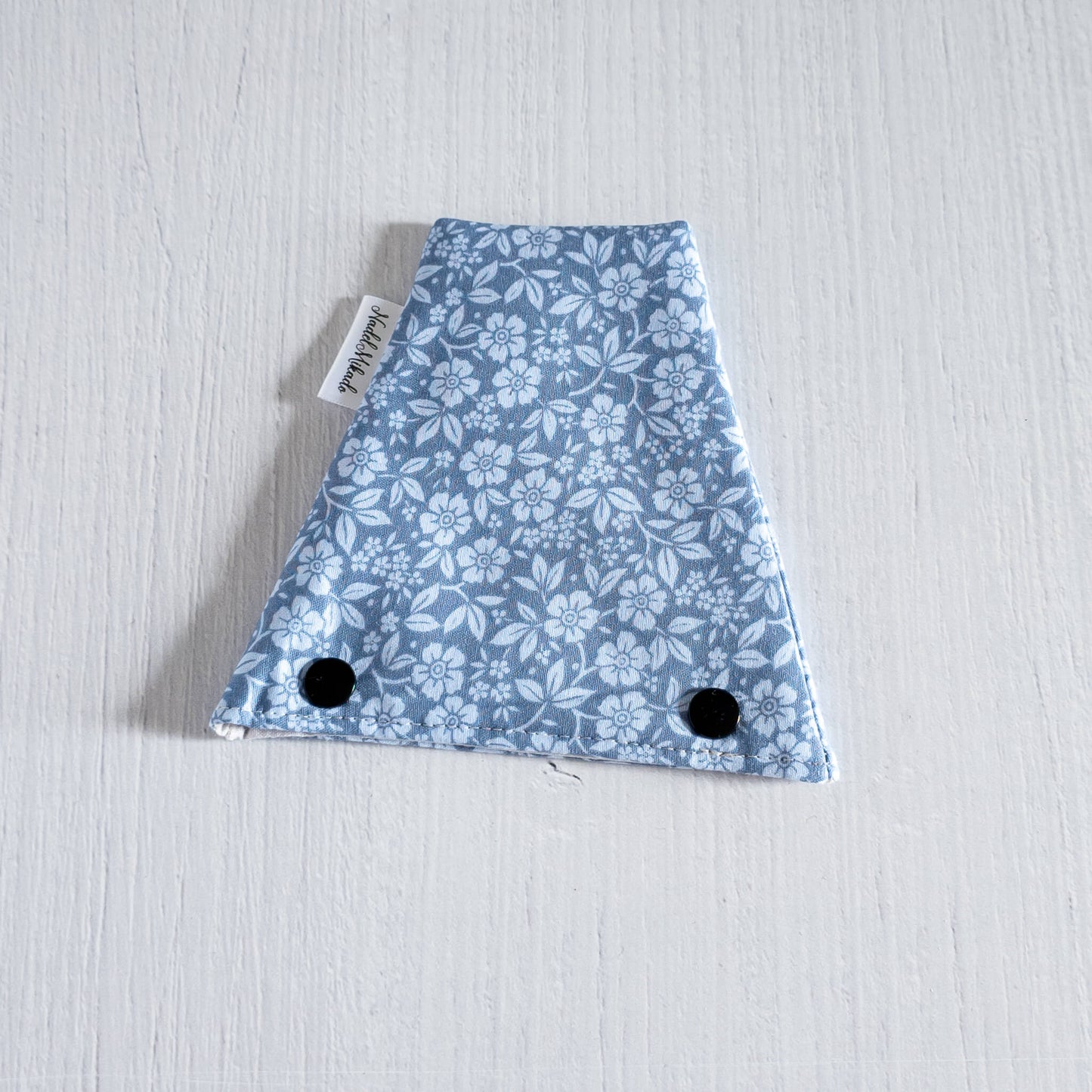 Nadelgarage für Trios | Motiv: Blaue Blumen