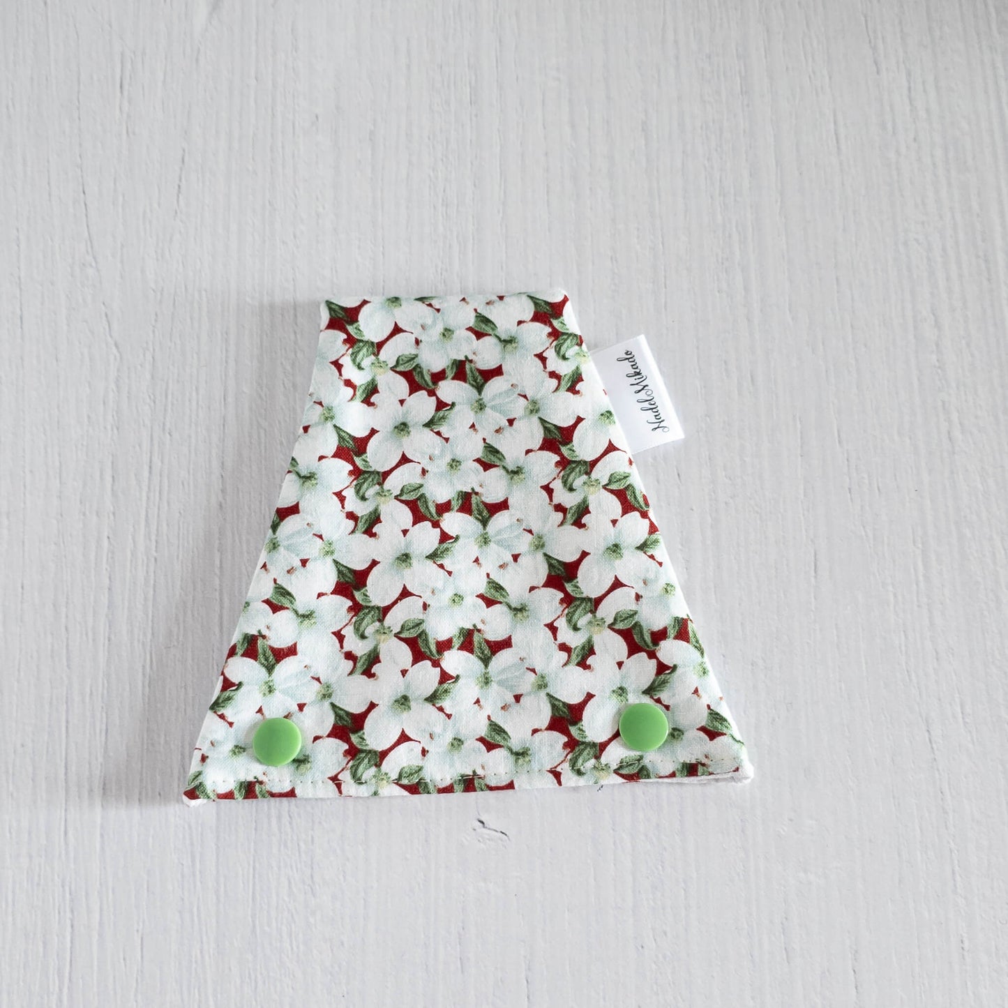 Nadelgarage für Trios | Motiv: Weiße Blumen