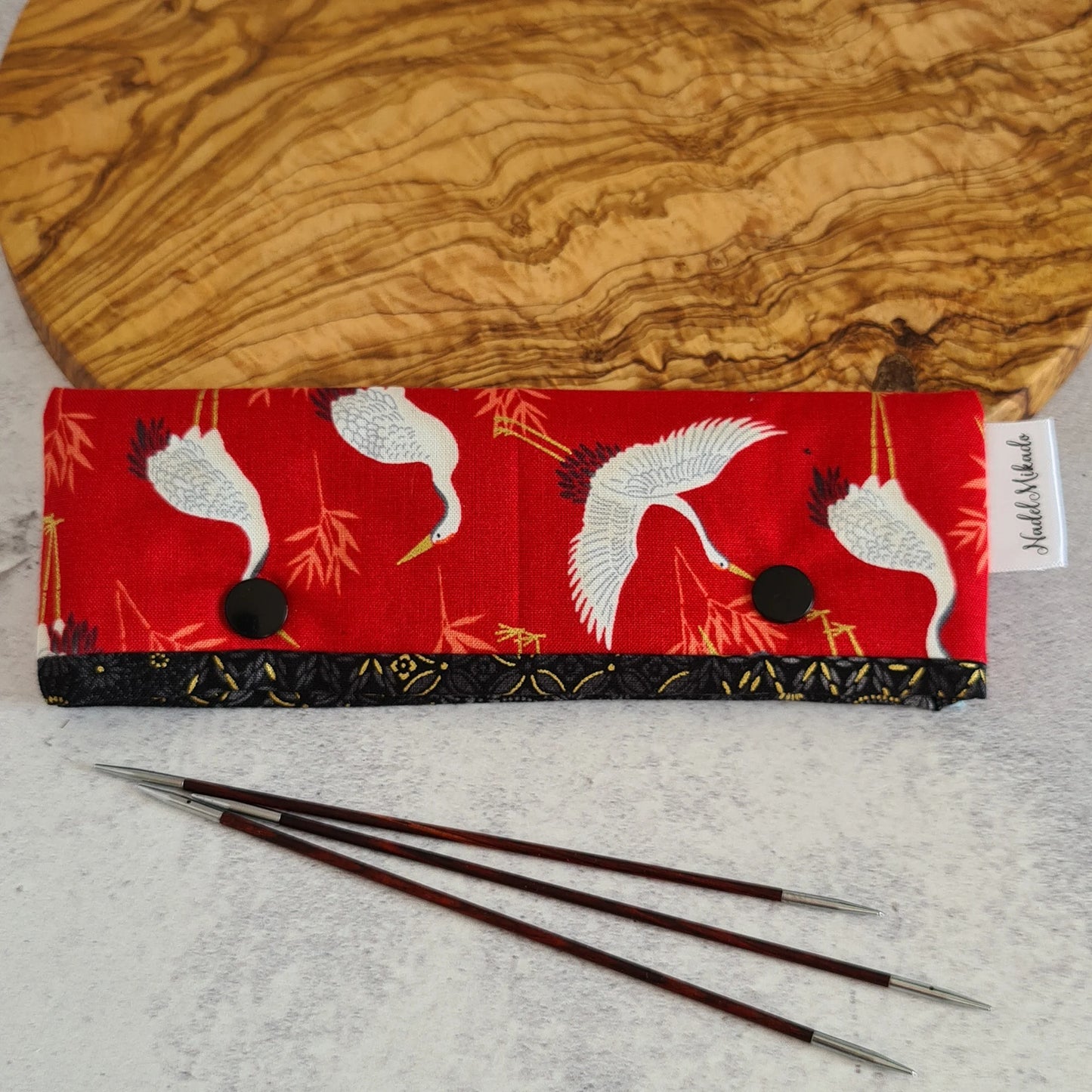 {{ Projekttasche Project bag for knitters Stricktasche Handarbeitstasche Strickprojekttasche knitting project bag}}