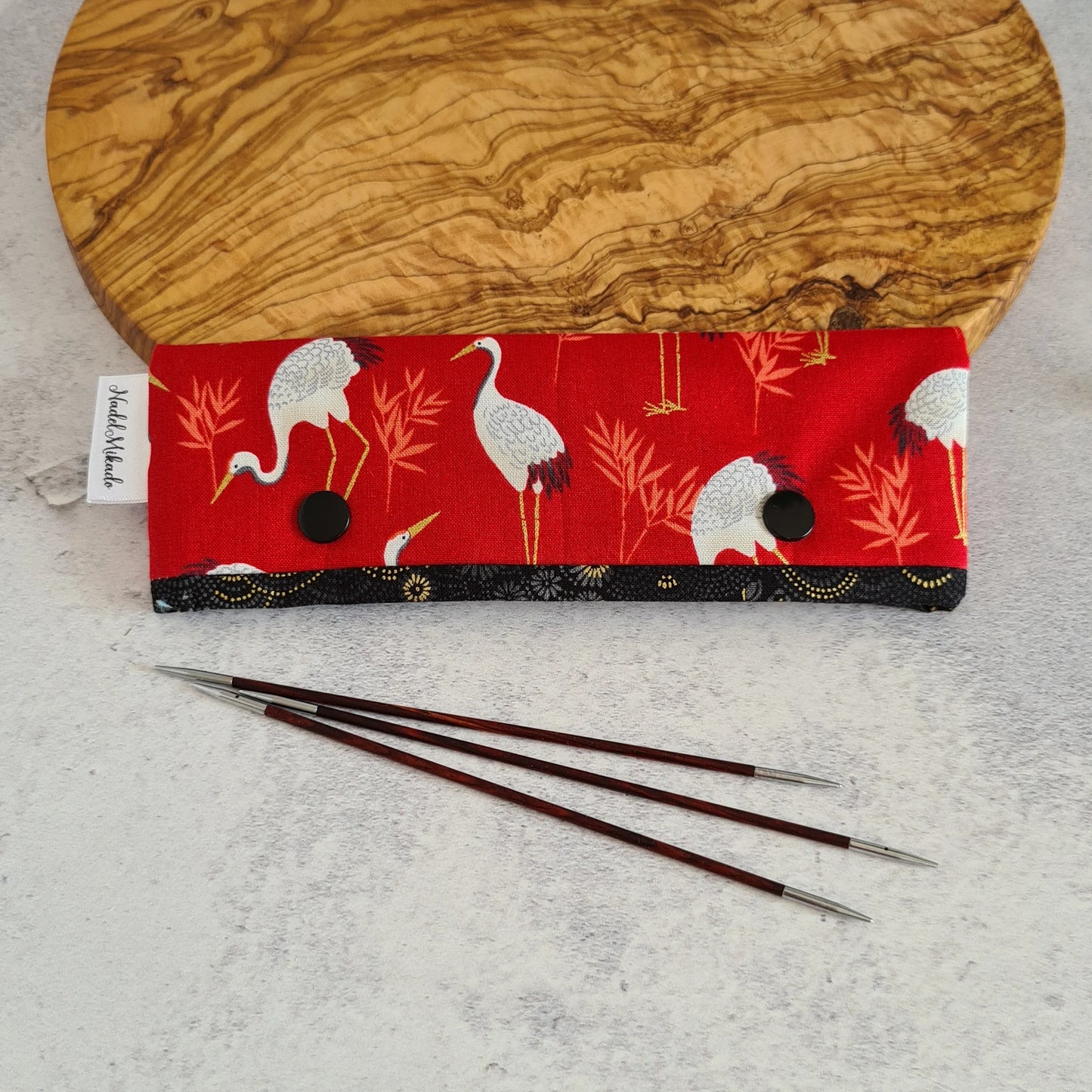 {{ Projekttasche Project bag for knitters Stricktasche Handarbeitstasche Strickprojekttasche knitting project bag}}