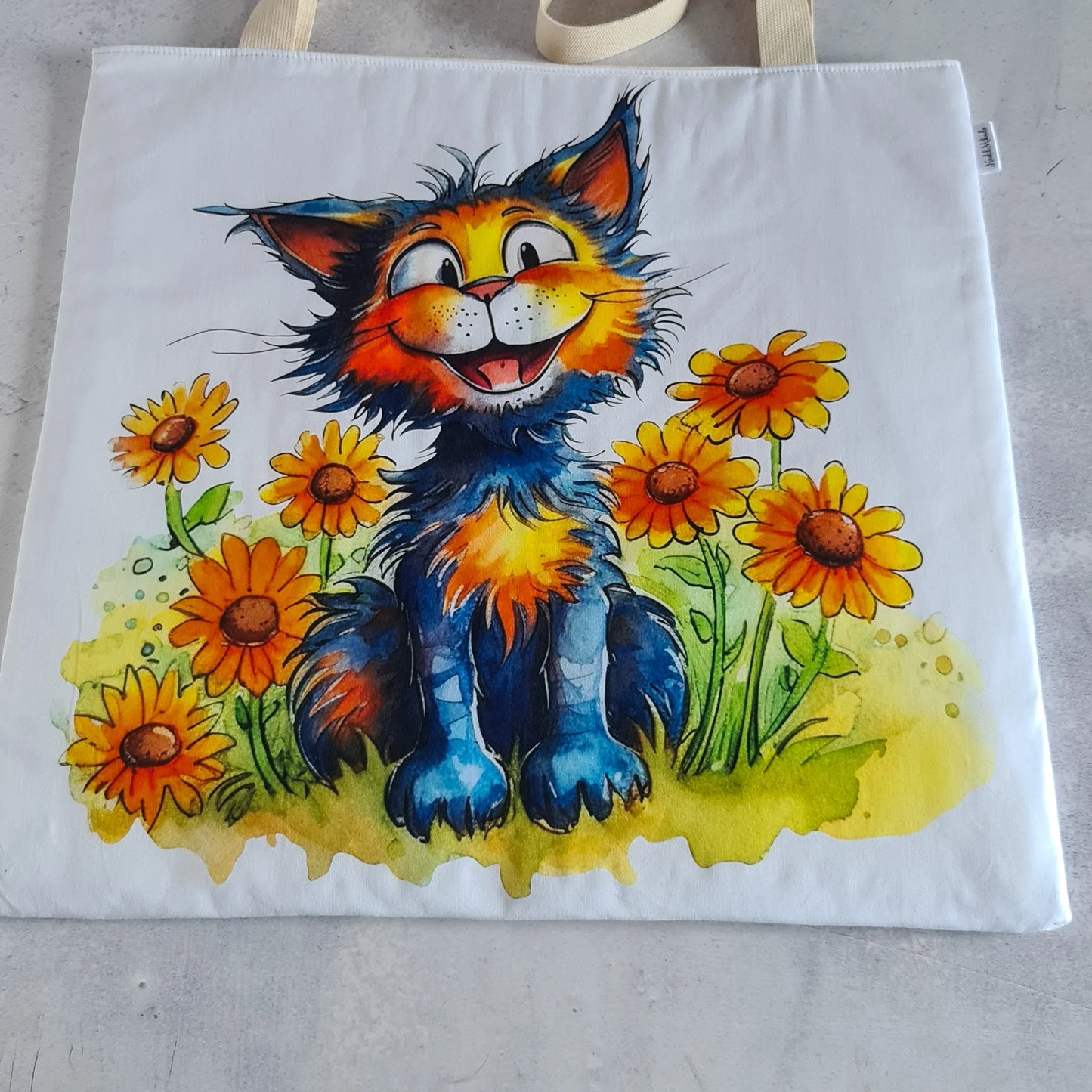 Happy Cat - Tote Bag | Shopper