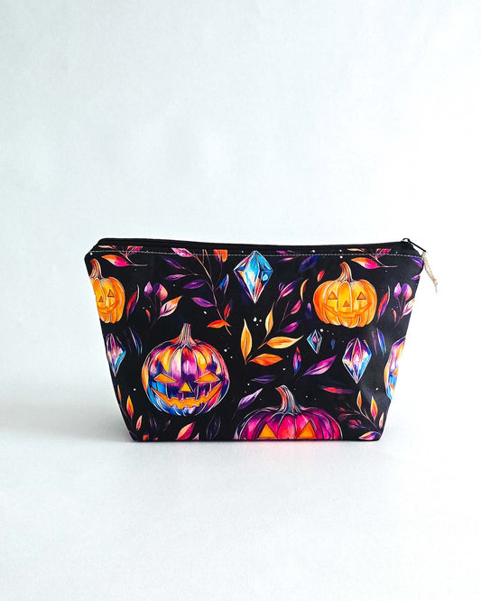 Knit’n Keep Projekttasche „Crystal Pumpkins“ – Halloween Edition - Nadelmikado