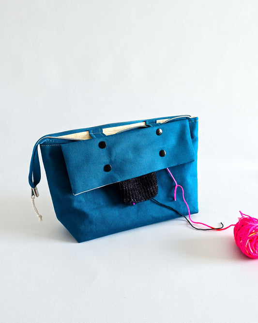 Knit’n Keep Projekttasche - Petrol - Nadelmikado