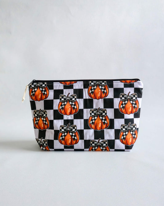 Knit’n Keep Projekttasche „Pumpkin Chic“ – Halloween Edition - Nadelmikado