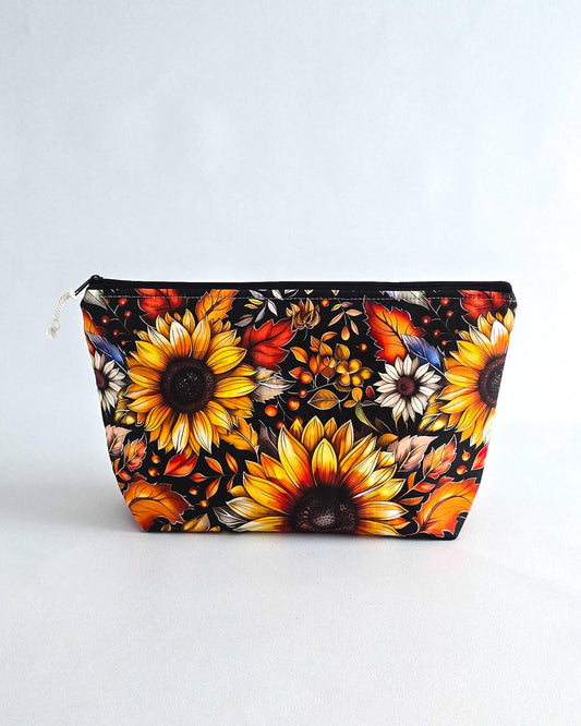 Knit’n Keep Projekttasche „Sunflower Glow“ – Herbst Edition - Nadelmikado