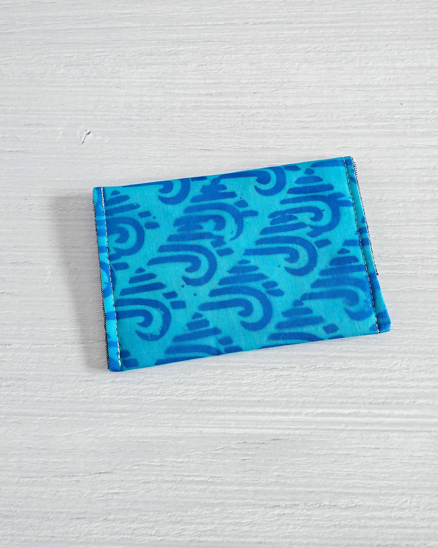 Mini Pouch - Blue Waves