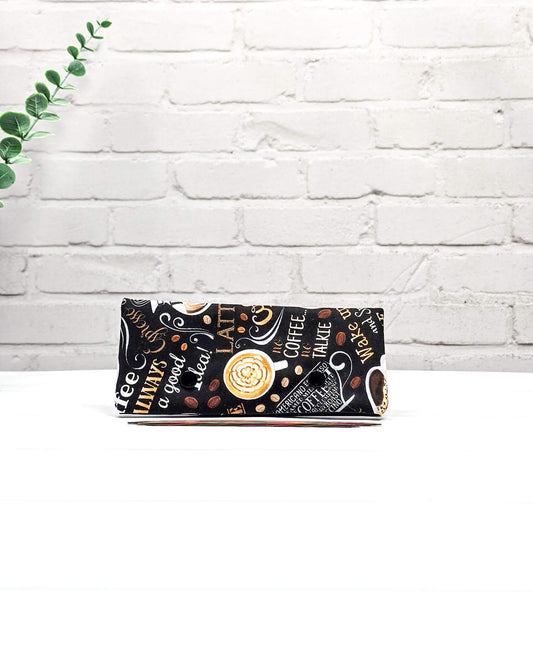 Nadelgarage 15 cm Coffee Time für Nadelspiele handgenäht in Bayern von Nadelmikado