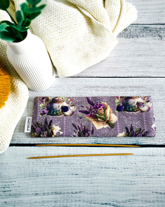 Nadelgarage 20 cm Lavender Tea Cups – handgenäht in Bayern - Nadelmikado