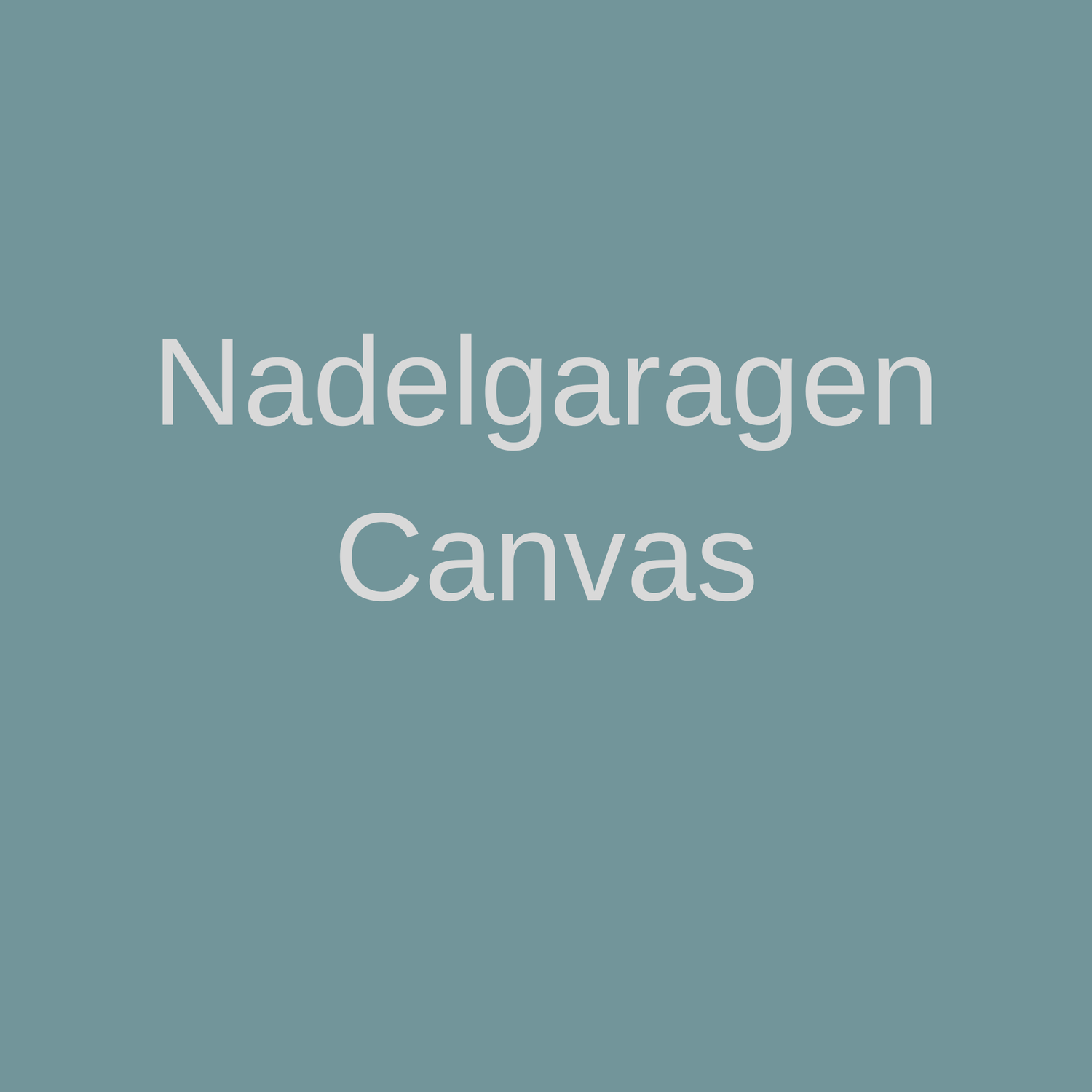 Nadelgaragen aus Canvas - handgenäht in Bayern von Nadelmikado