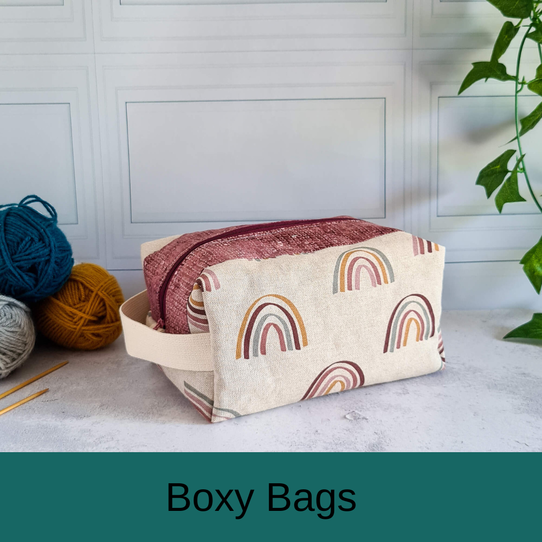 Boxy Bags für Stricken