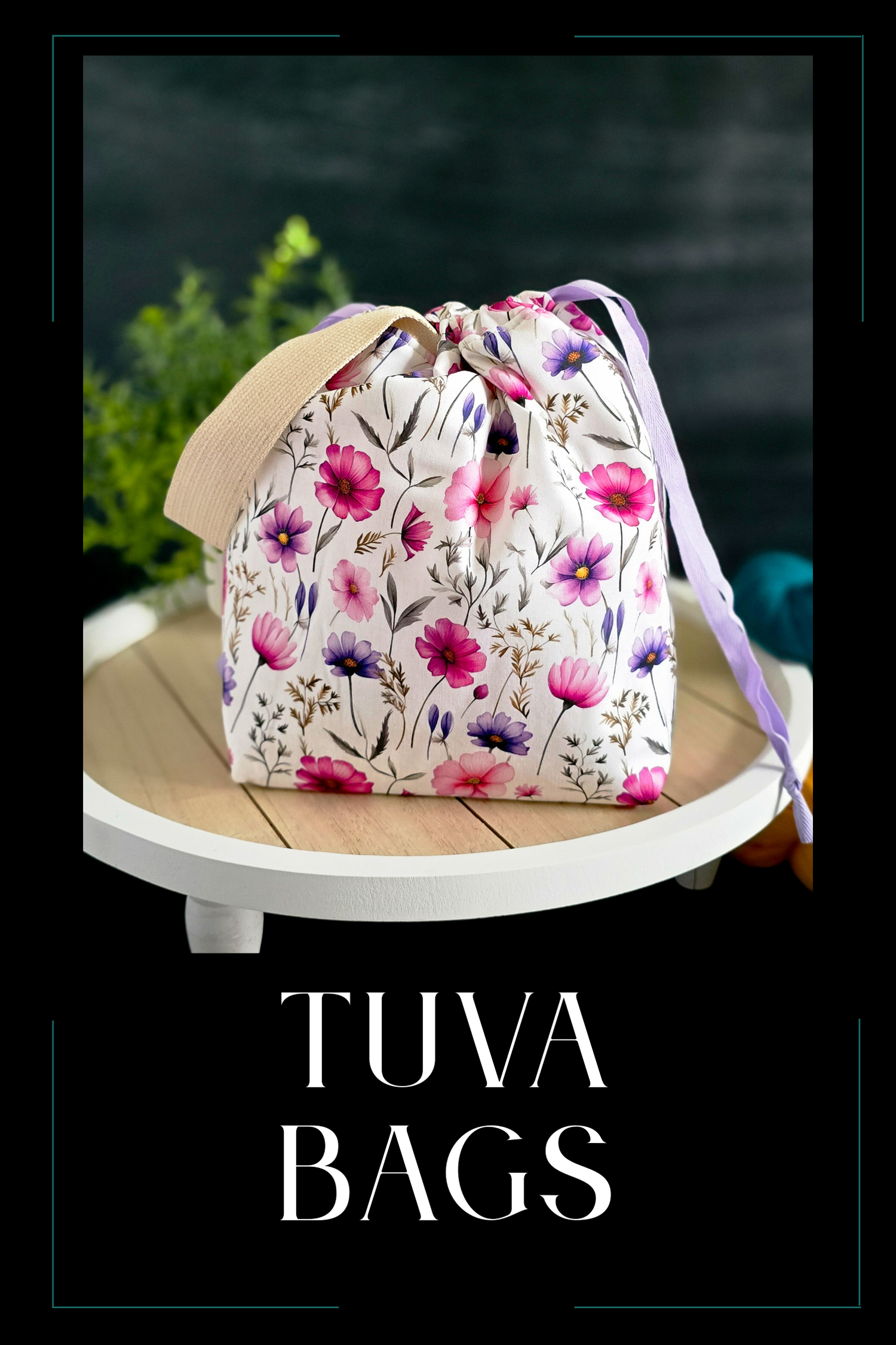 Tuva Bags - Projektbeutel für Stricken oder Häkeln