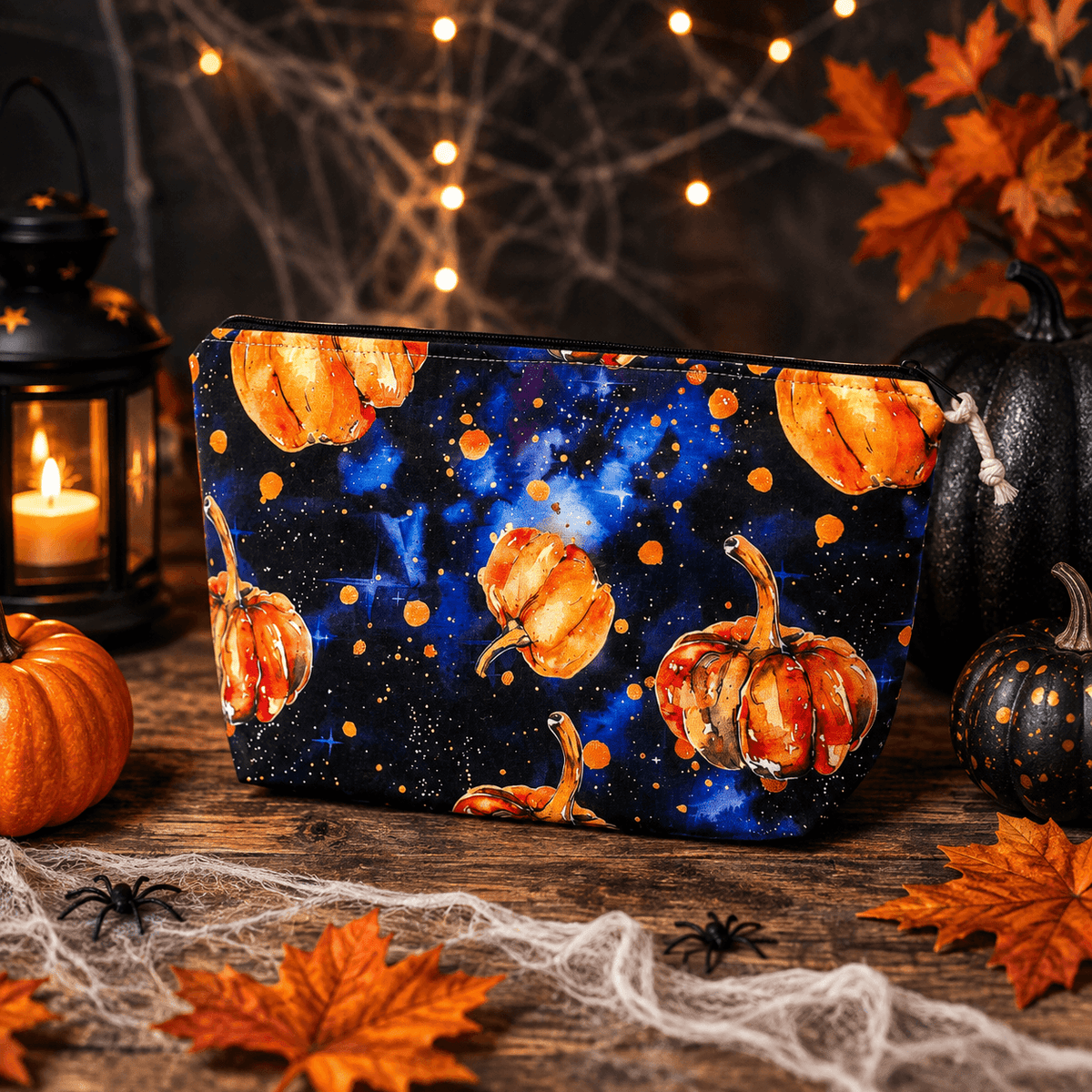 Projekttaschen Halloween - für Deine Spooky Strickzeit - handgenäht in Bayern von Nadelmikado