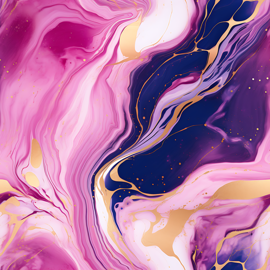 Baumwollstoff Purple Flow - Vorbestellung