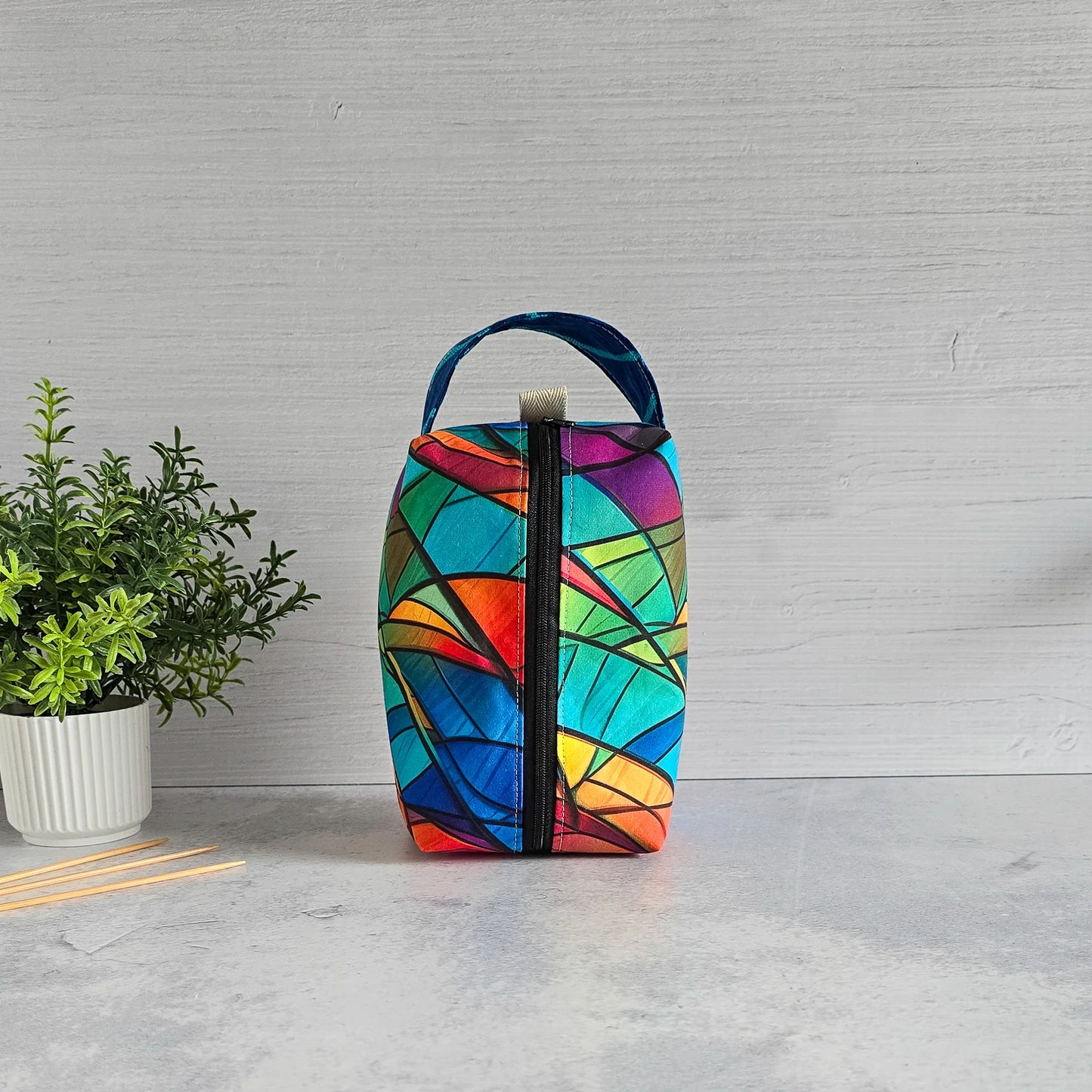 Stained Glass - Boxy Bag Größe S