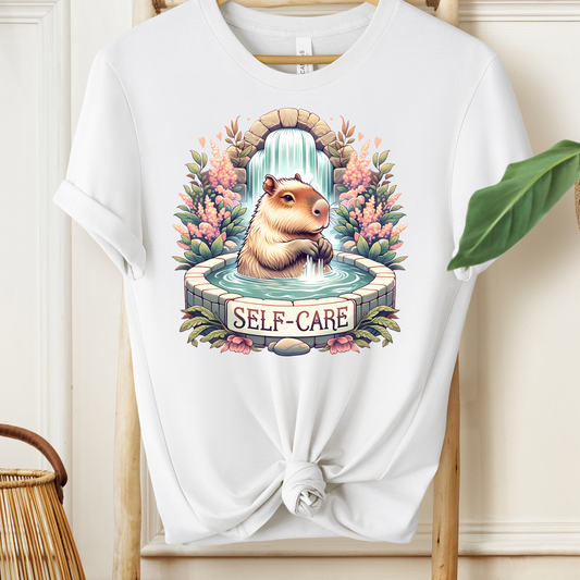 Self Care Capybara - Unisex T-Shirt