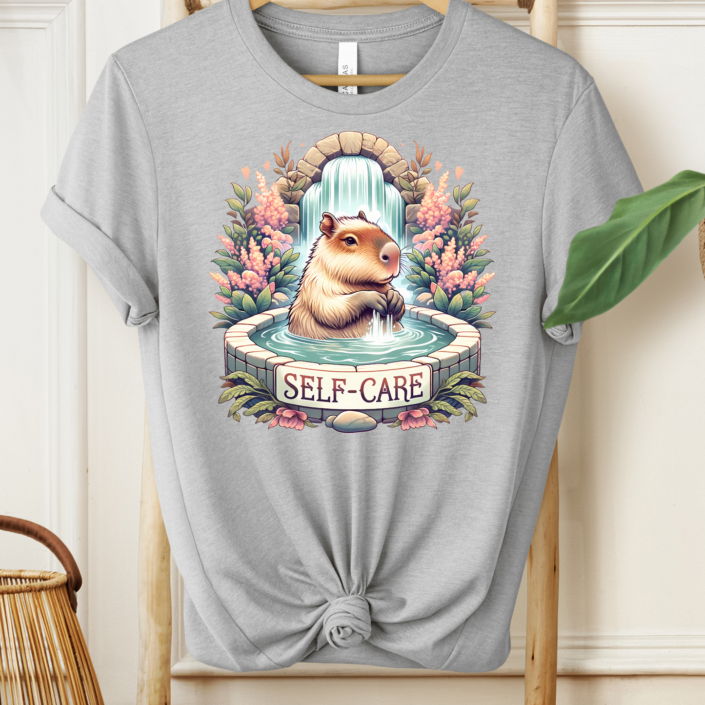 Self Care Capybara - Unisex T-Shirt