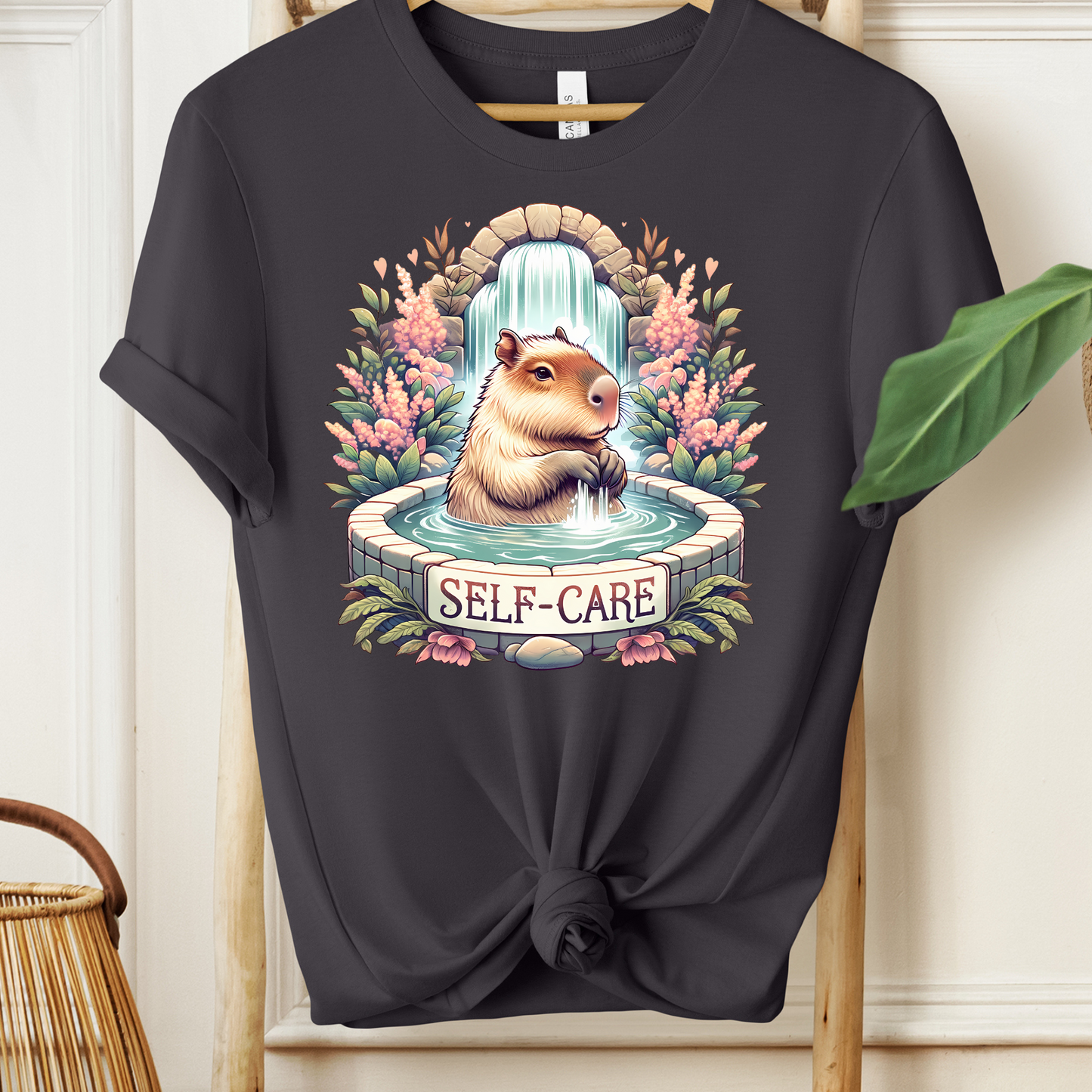 Self Care Capybara - Unisex T-Shirt