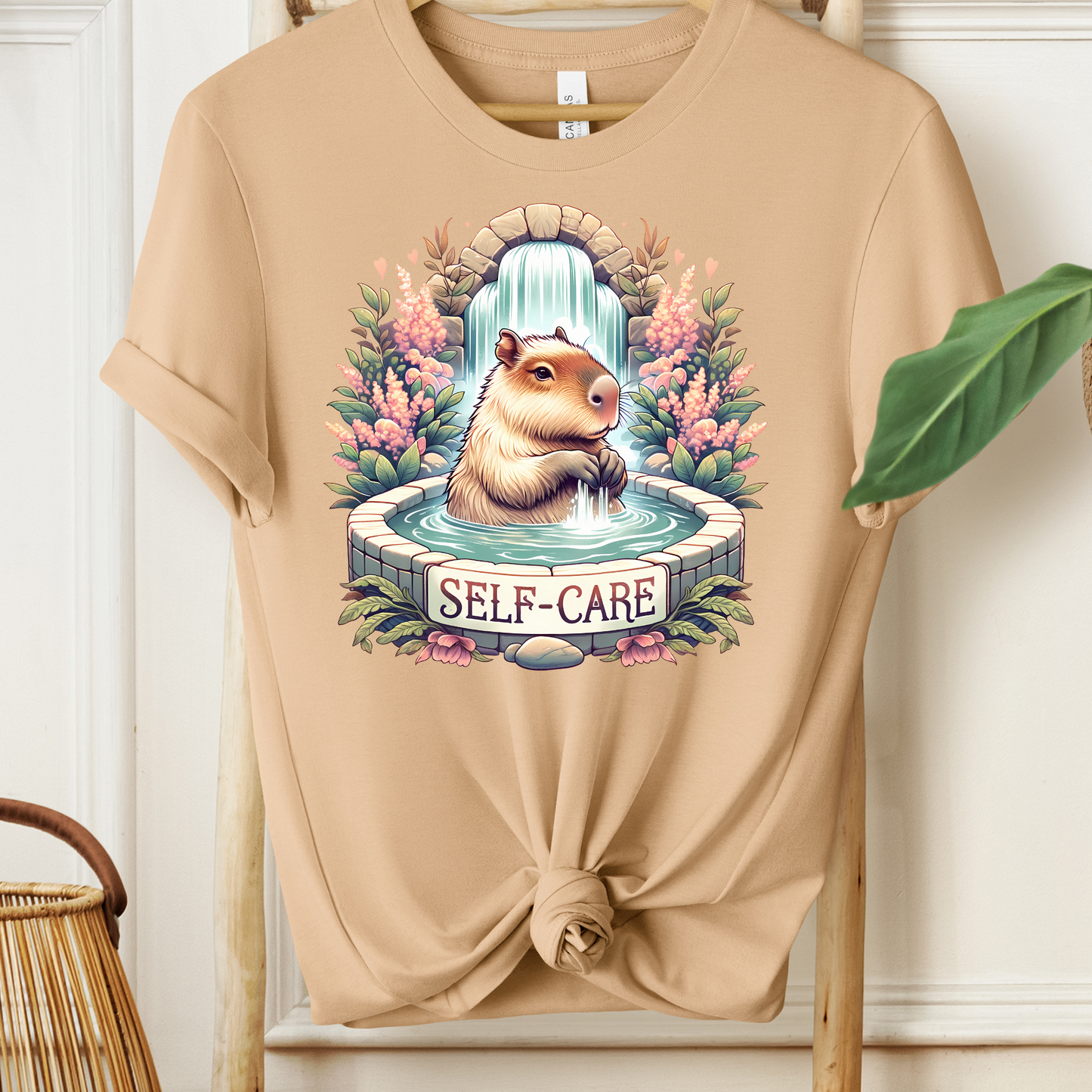 Self Care Capybara - Unisex T-Shirt