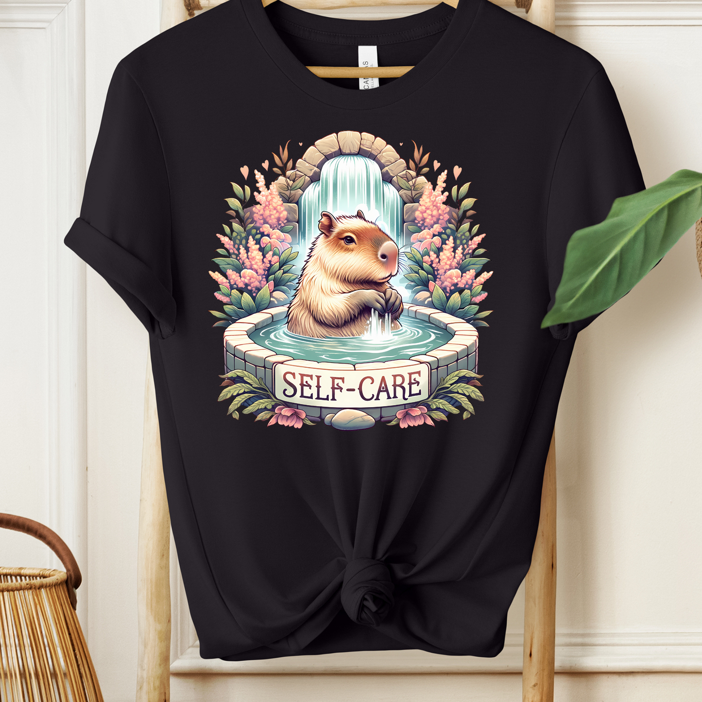 Self Care Capybara - Unisex T-Shirt