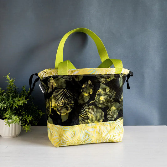 Fieldbag Größe M | Motiv: Batik grün