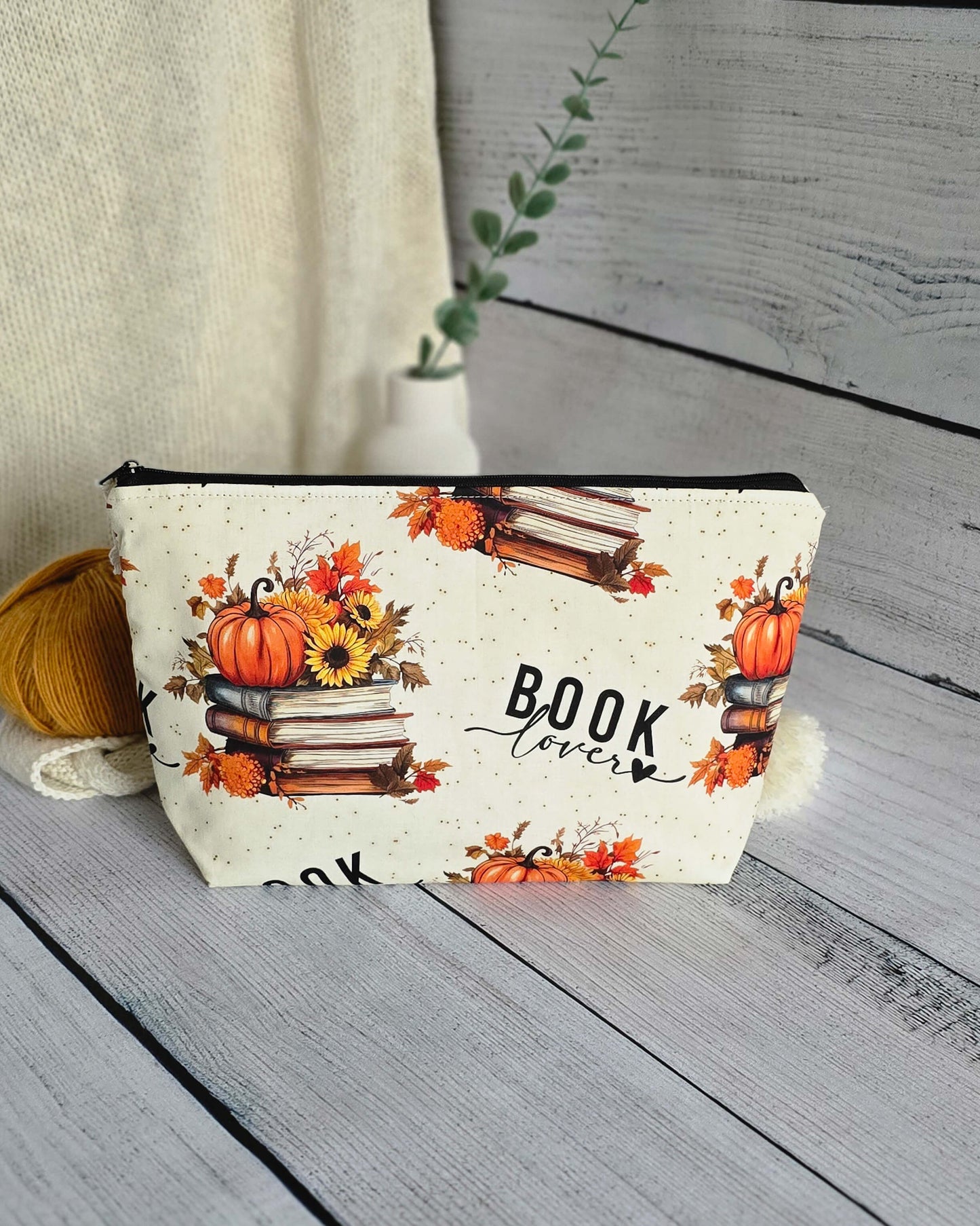 Knit’n Keep Projekttasche „Book Lover“ – Herbst Edition