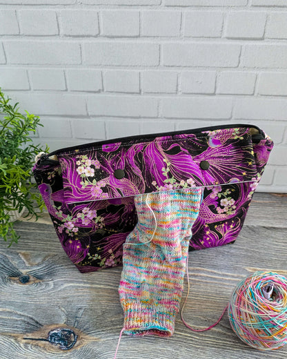 Knit n Keep Projekttasche Koi Night
