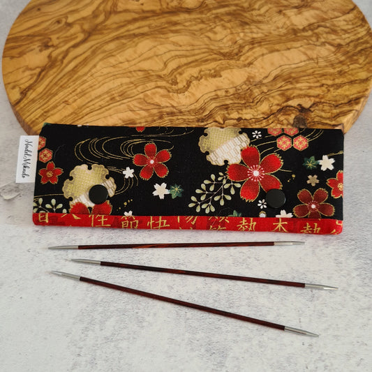 Asiatische Blumen - Nadelgarage 15cm Nadelspiel