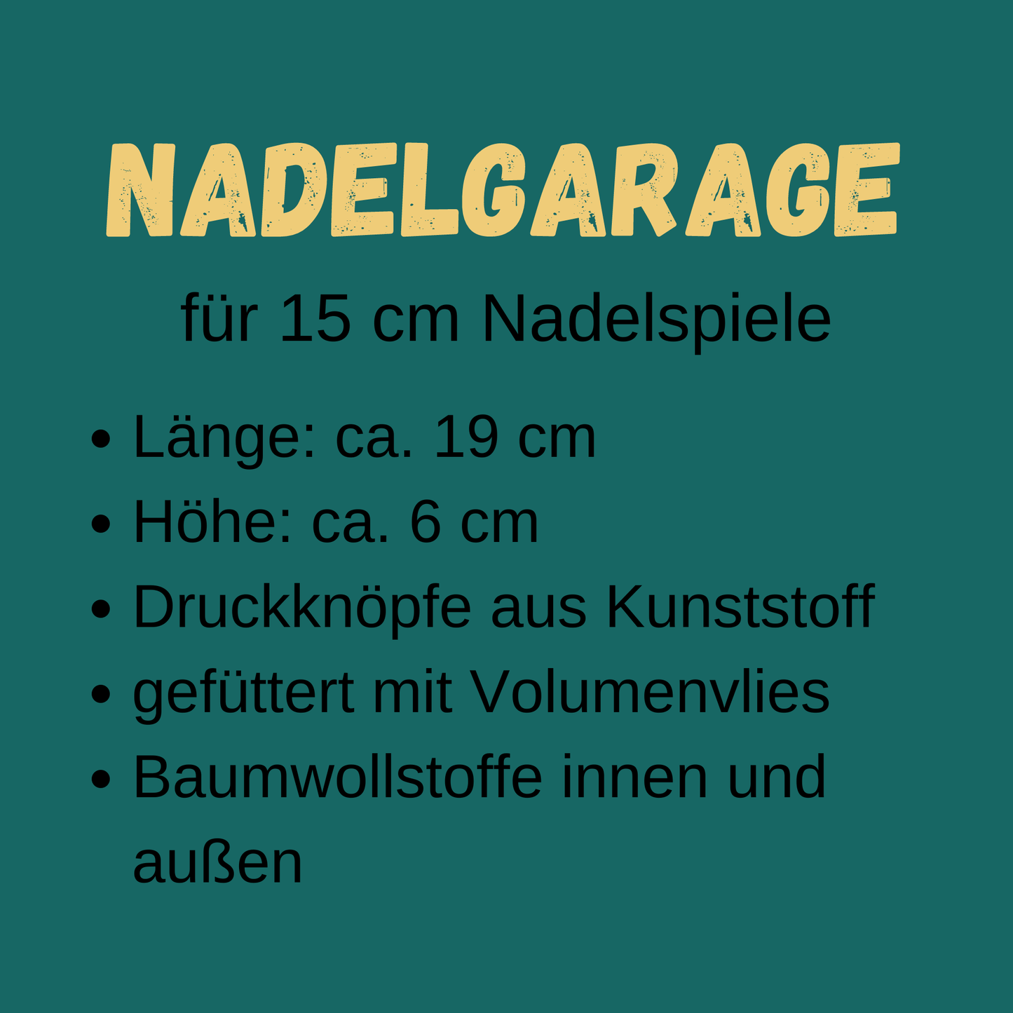 nadelgaragen 15cm Nadelspiele NadelMikado