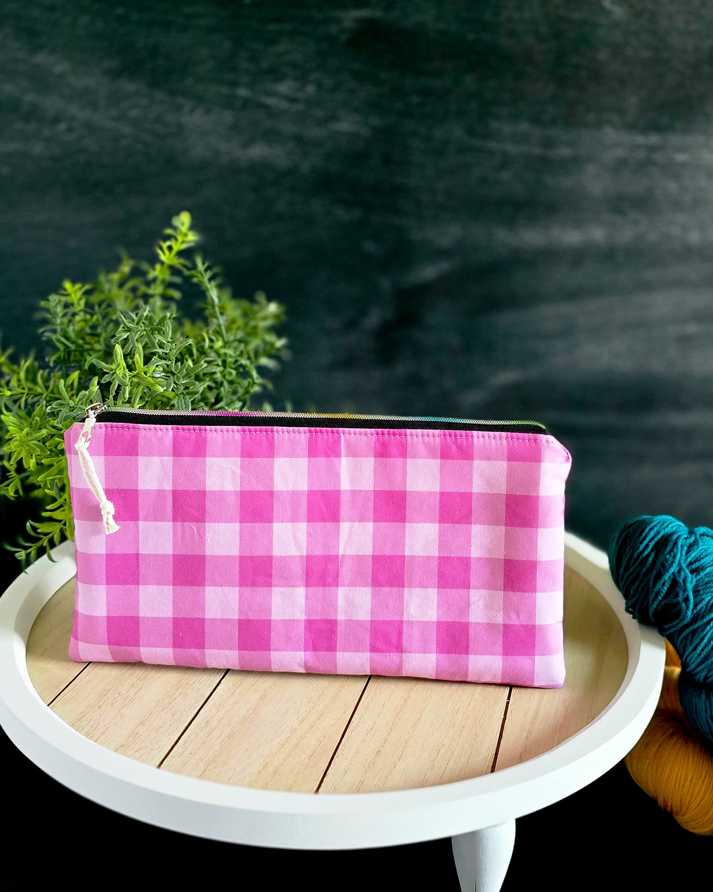 Rückseite der Tasche in Nahaufnahme