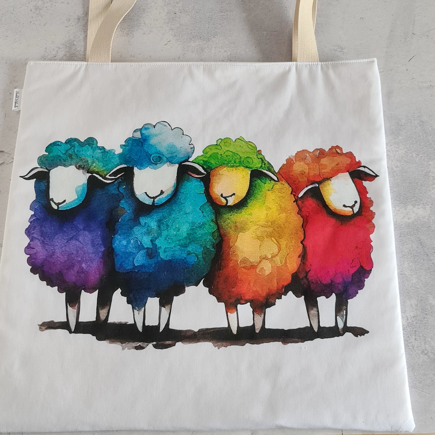 Kunterbunte Schafe - Tote Bag | Shopper