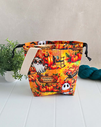 Halloween Projekttaschen – Pumpkin Patch