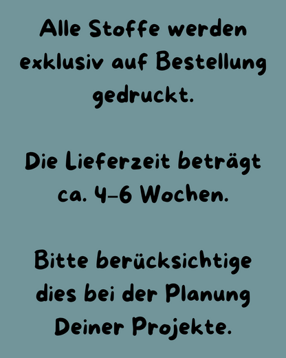 Baumwollstoff Otterliebe - Vorbestellung
