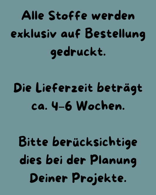 Baumwollstoff "Literary Blooms" mit Büchern & Blumen - Vorbestellung