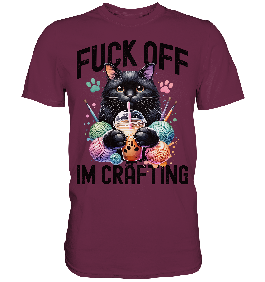 Fuck off  I m Crafting - Unisex T-Shirt