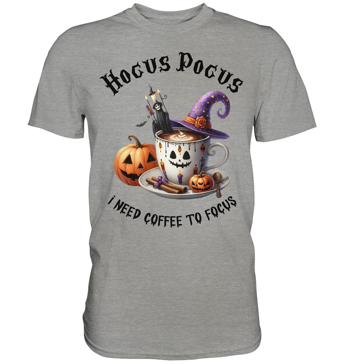 Hocus Pocus I Need Coffee to Focus - Unisex T-Shirt