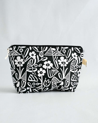 Isvind Bag Nordic Night Garden – Projekttasche im nordischen Design, handgenäht in Bayern von Nadelmikado