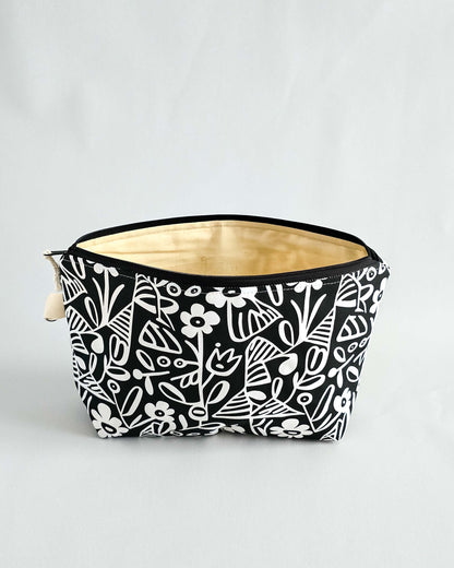 Isvind Bag Nordic Night Garden – Projekttasche im nordischen Design, handgenäht in Bayern von Nadelmikado