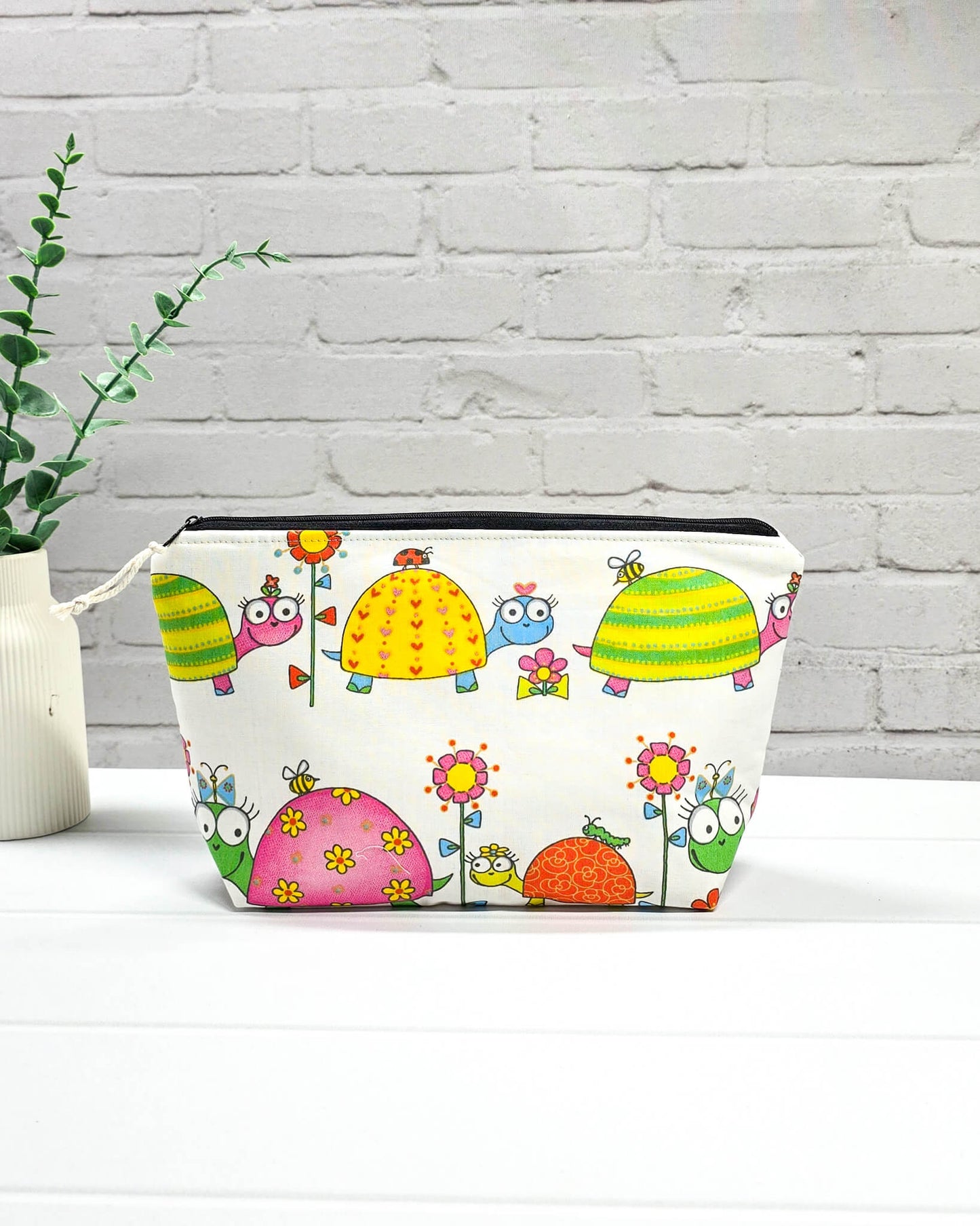 Projekttasche Größe S Isvind – Happy Turtles