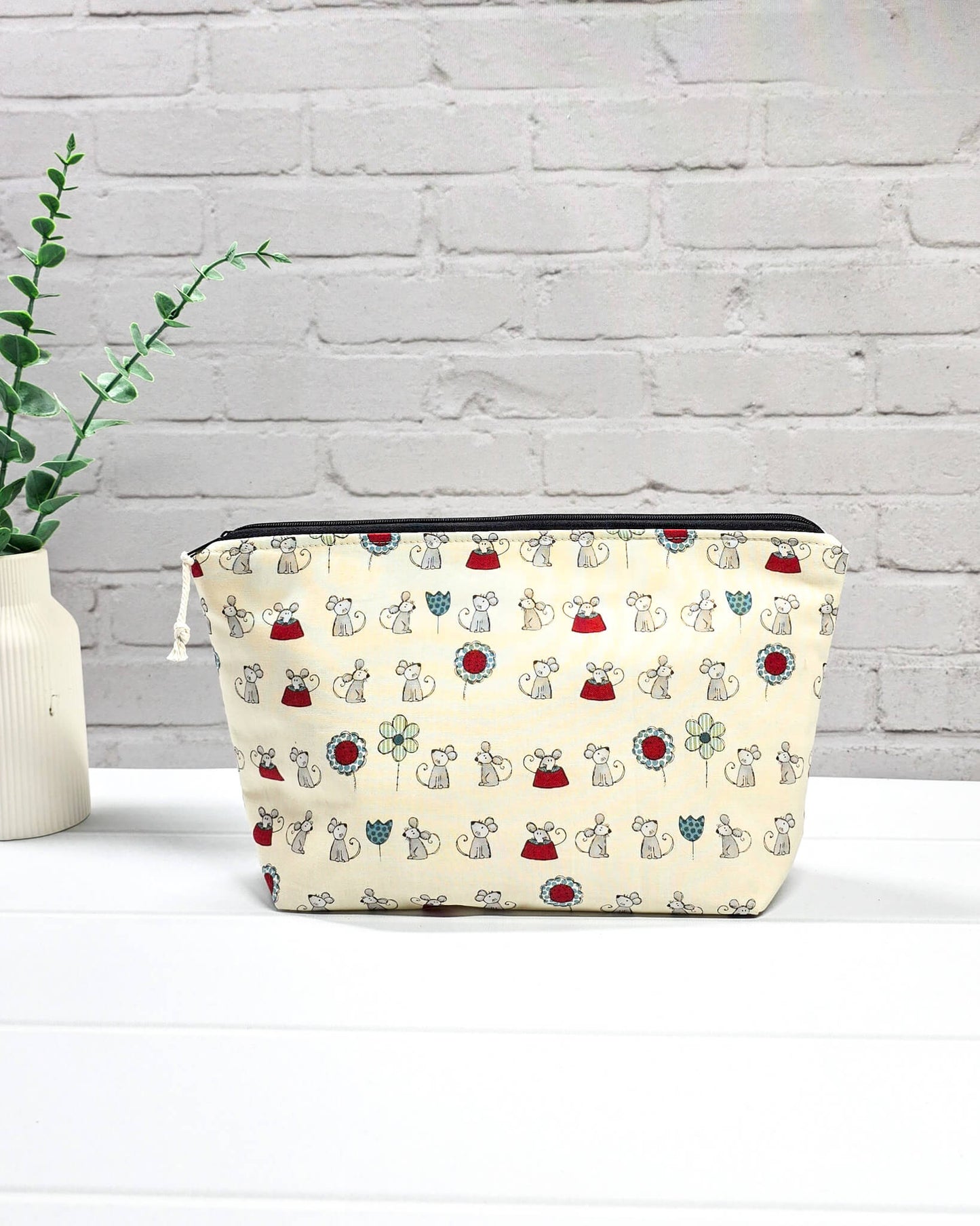 Isvind Projekttasche S mit Mäusemotiv