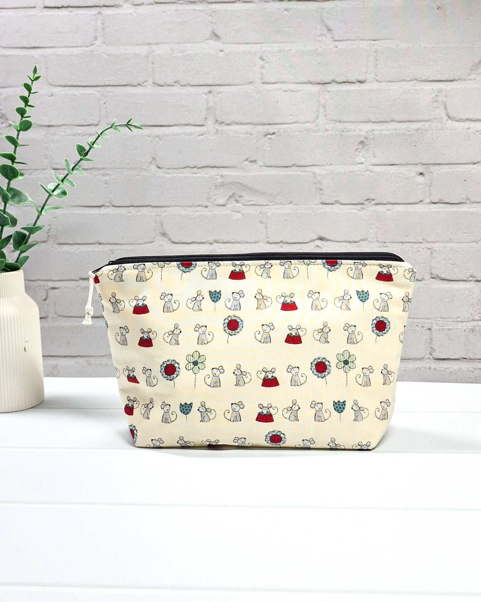 Isvind Projekttasche S mit Mäusemotiv